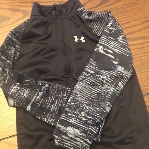 Boys under armour track jacket